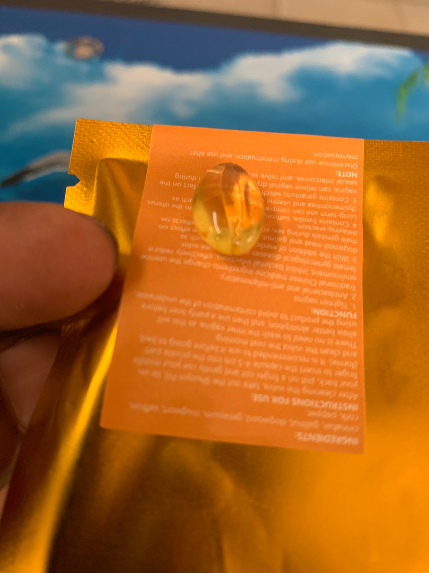 CAPSULE DE RESSEREMENT VAGINAL